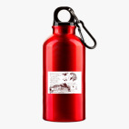 Металлическая бутылка 400 мл UV-DTF