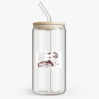 Банка с бамбуковой крышкой