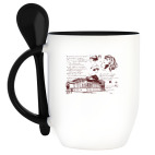 Кружка с ложкой