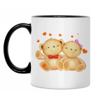 Кружка двухцветная