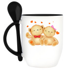 Кружка с ложкой