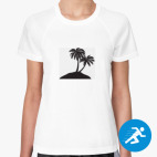 Женская спортивная футболка