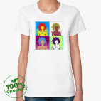 Женская футболка органик