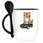 Кружка с ложкой