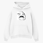 Толстовка худи оверсайз