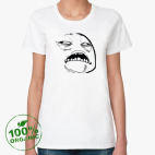 Женская футболка органик