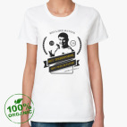 Женская футболка органик