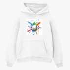 Толстовка худи оверсайз