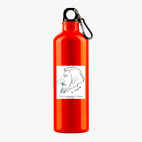 Металлическая бутылка 700 мл UV-DTF