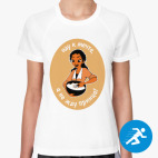 Женская спортивная футболка