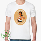 Мужская футболка органик