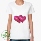 Женская футболка органик