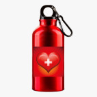 Металлическая бутылка 400 мл UV-DTF