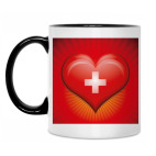 Кружка двухцветная