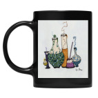 Кружка цветная UV-DTF