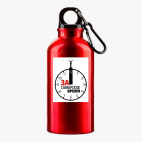 Металлическая бутылка 400 мл UV-DTF