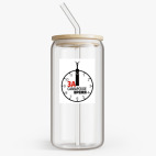 Банка с бамбуковой крышкой