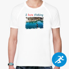 Мужская спортивная футболка