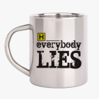 Кружка металлическая