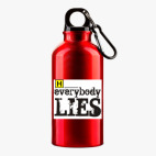 Металлическая бутылка 400 мл UV-DTF