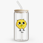 Банка с бамбуковой крышкой