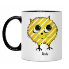 Кружка двухцветная