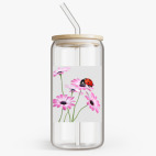 Банка с бамбуковой крышкой