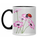 Кружка двухцветная