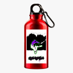 Металлическая бутылка 400 мл UV-DTF