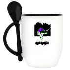 Кружка с ложкой