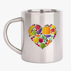 Кружка металлическая