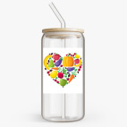 Банка с бамбуковой крышкой