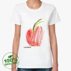 Женская футболка органик