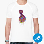 Мужская спортивная футболка