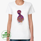 Женская футболка органик