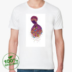 Мужская футболка органик