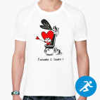 Мужская спортивная футболка