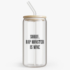 Банка с бамбуковой крышкой