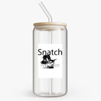 Банка с бамбуковой крышкой