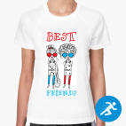 Женская спортивная футболка