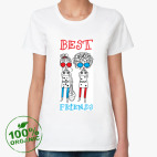 Женская футболка органик