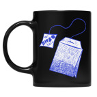 Кружка цветная UV-DTF