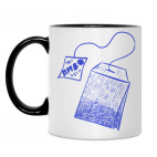 Кружка двухцветная