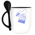 Кружка с ложкой