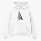 Толстовка худи оверсайз