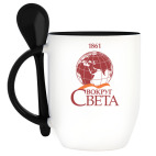 Кружка с ложкой