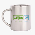 Кружка металлическая