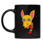 Кружка цветная UV-DTF