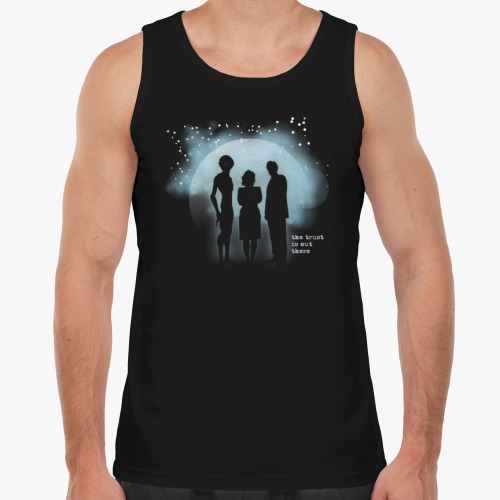 Майка с принтом x-files