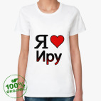 Женская футболка органик